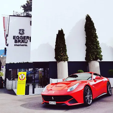 酒店 Stadthotel Eggerbraeu